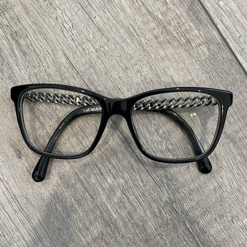 Chanel chain eyeglasses